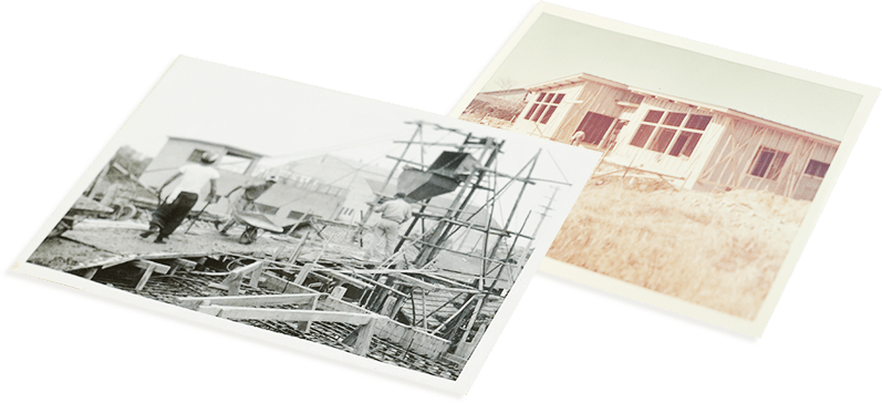 小島清一が材木店として創業